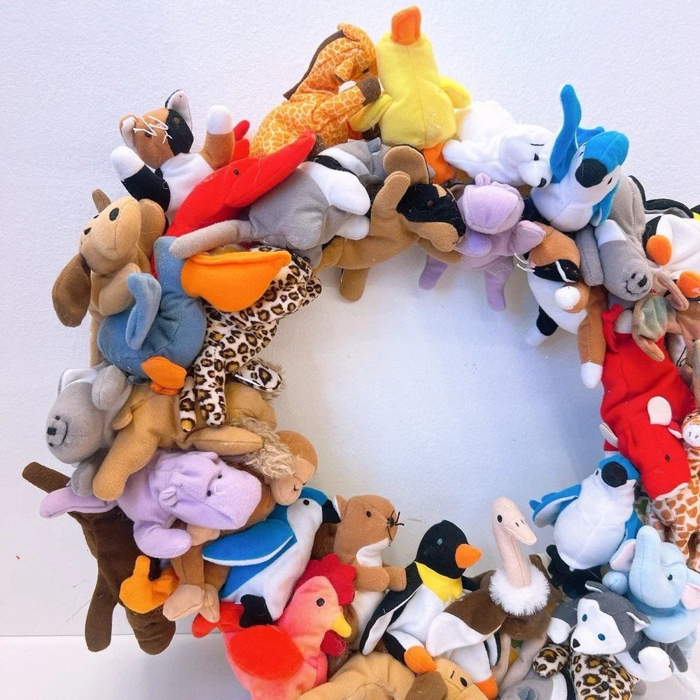 Zootopia Stuff Animal Wreath Handmade 17.5